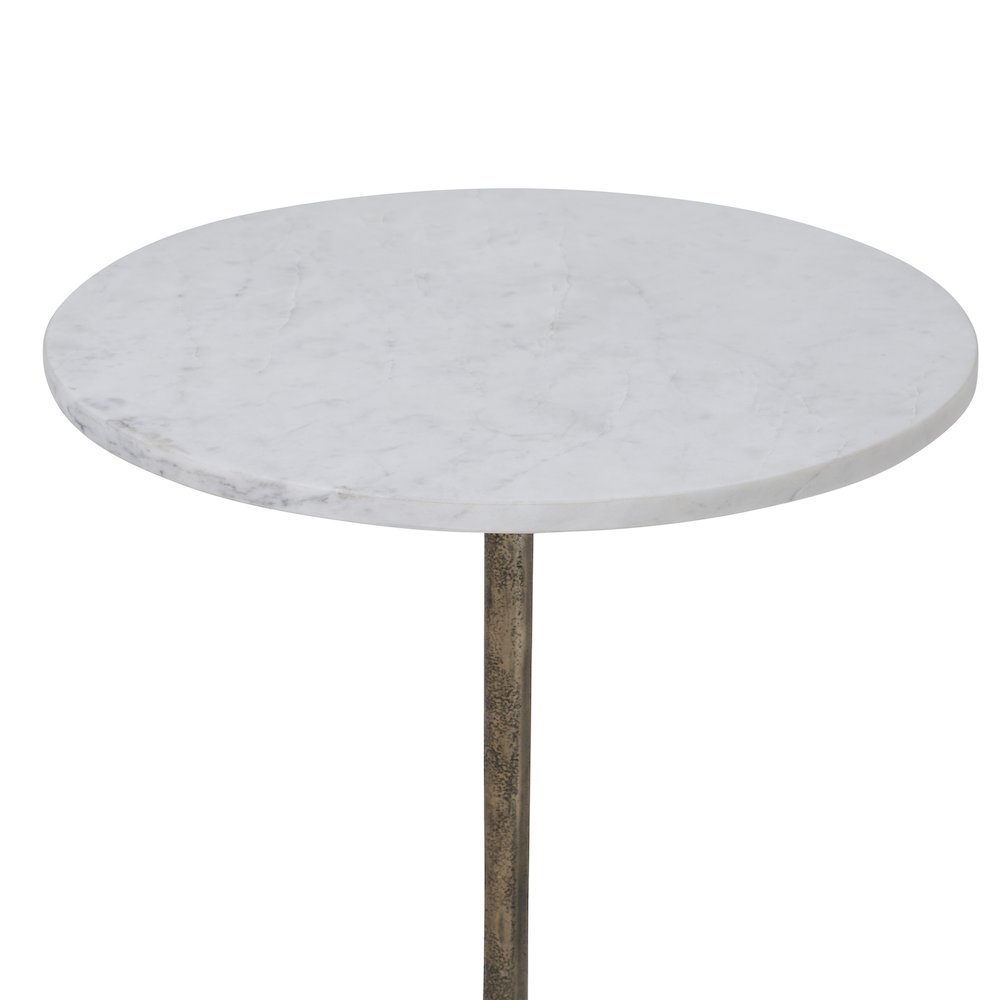 Canning Side Table In Brown Color