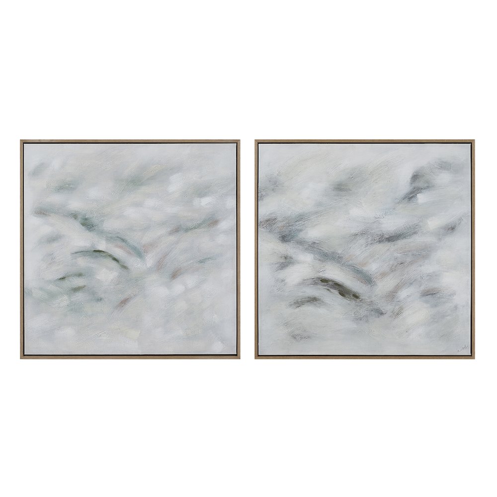 Becks 30" H x 30" W Canvas Art, (2 Piece Set)