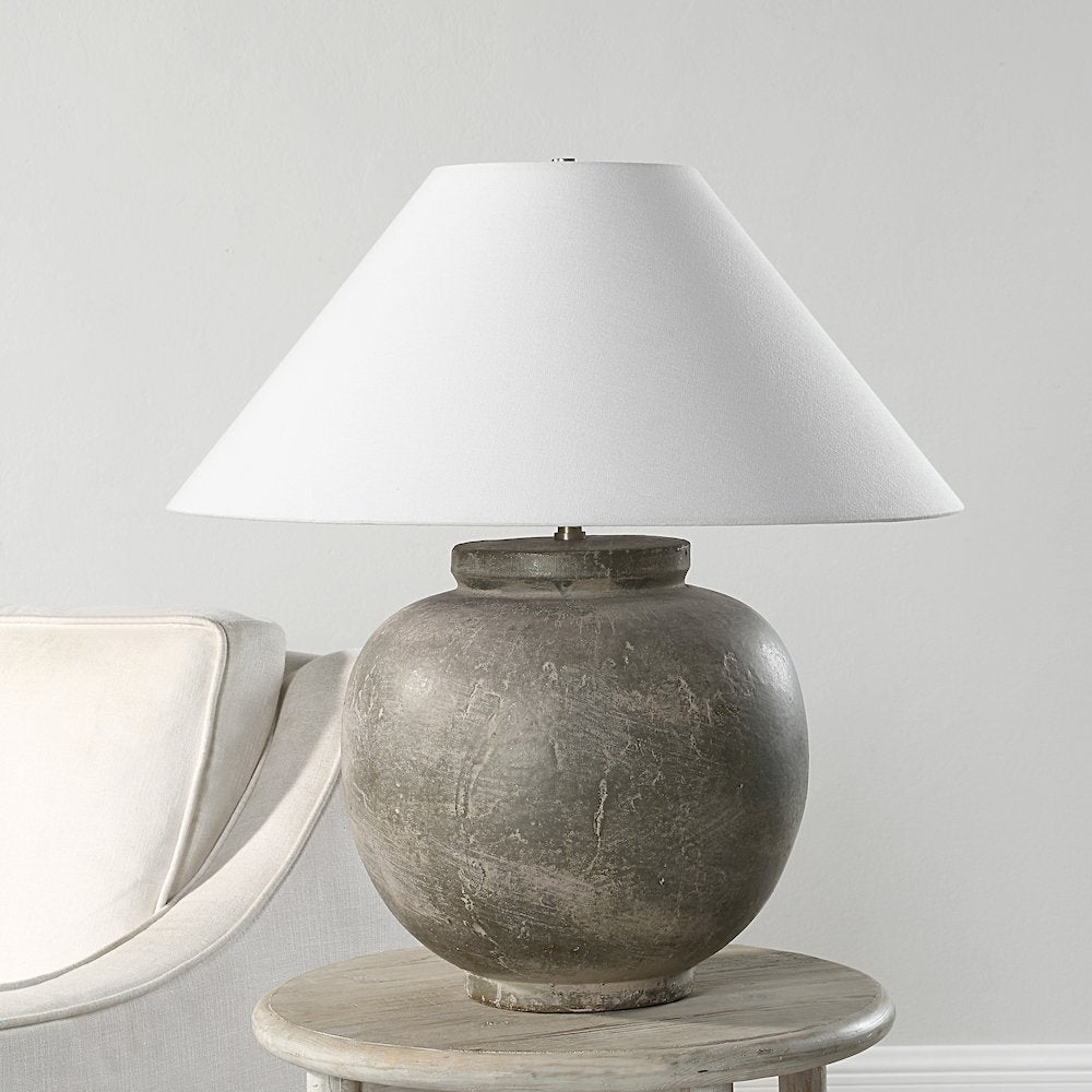 Olivia Table Lamp In Green Color