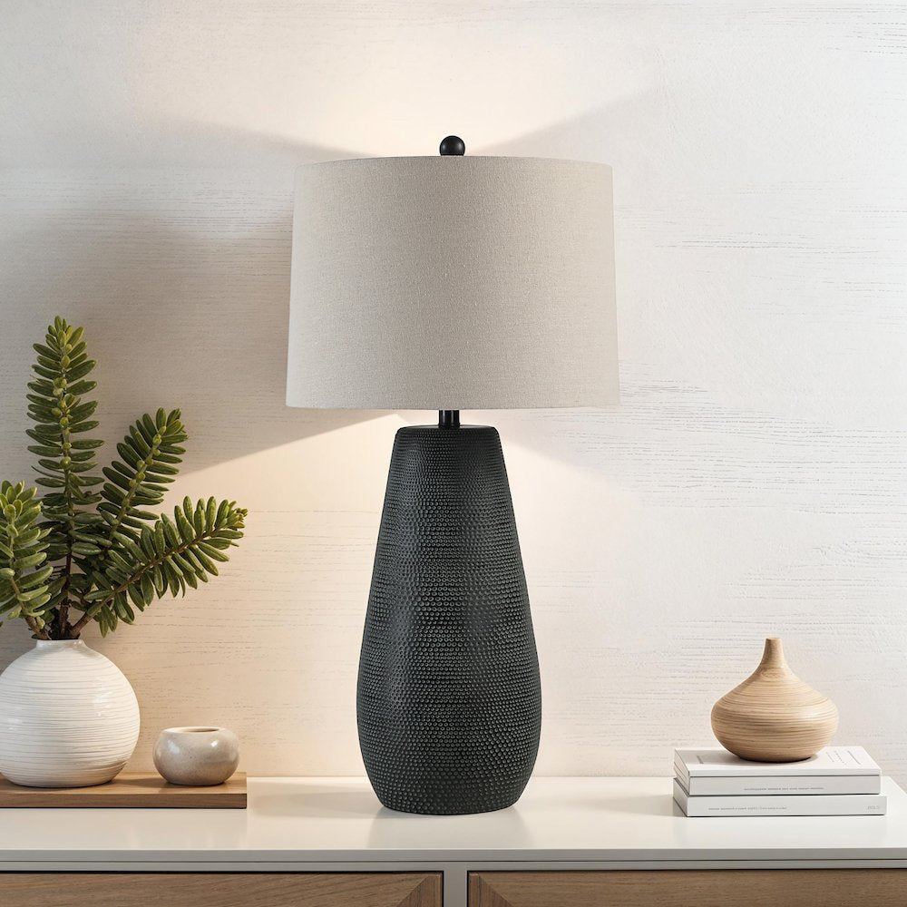 Cipria 31.5" Height Table Lamp, Black