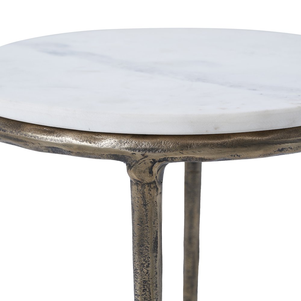 Pearson Side Table In Brown Color