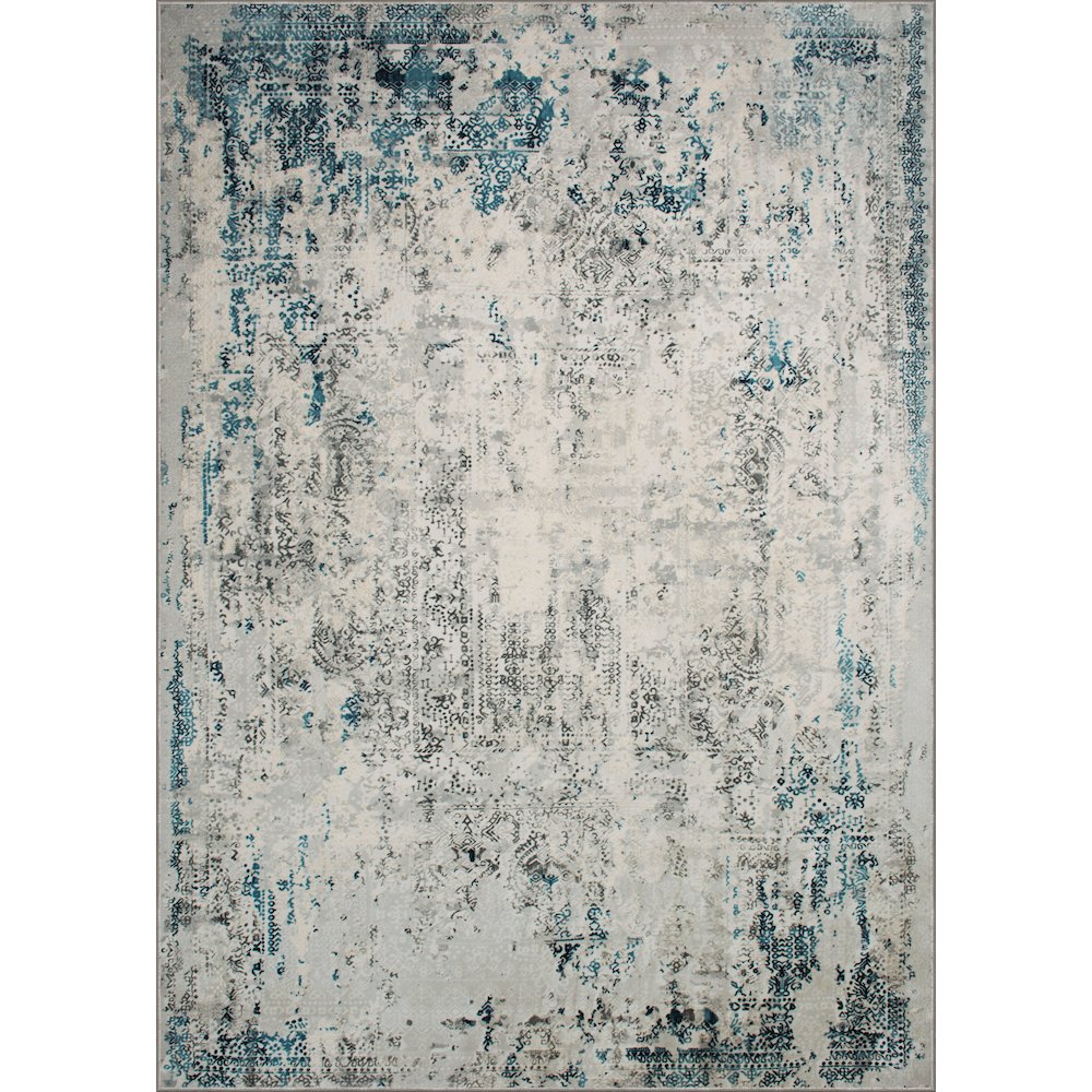 ARIELLA Blue/Grey 10 x 13 Indoor Rug