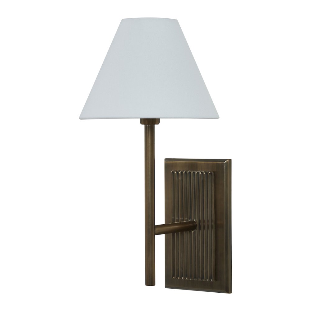 Solaria 19" Dark Antique Brushed Brass 1-Light Wall Sconce