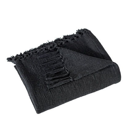 Carnelia 70X50 Throw, Black
