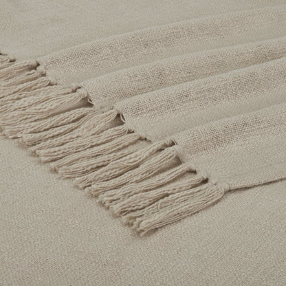 Curtis 70X50 Throw, Beige