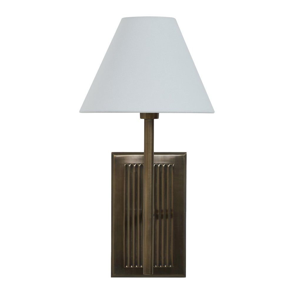 Solaria 19" Dark Antique Brushed Brass 1-Light Wall Sconce