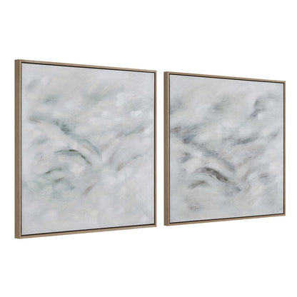 Becks 30" H x 30" W Canvas Art, (2 Piece Set)
