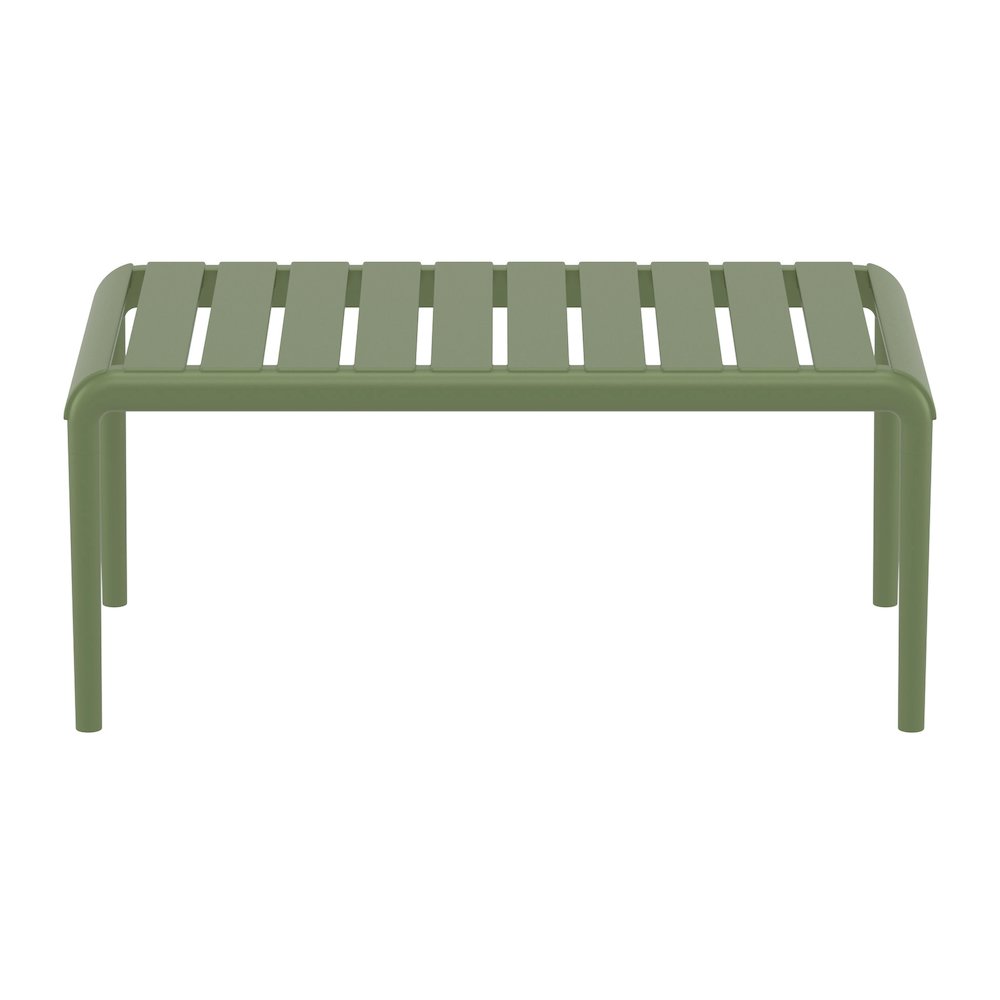 Paris Outdoor Coffee Table Olive Green