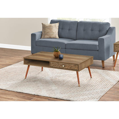 Coffee Table, Accent, Cocktail, Rectangular, Storage, Living Room, 44L