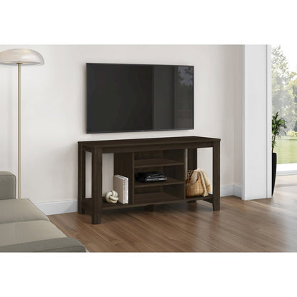 Tv Stand, 48 Inch, Console, Media Entertainment Center, Storage Shelves