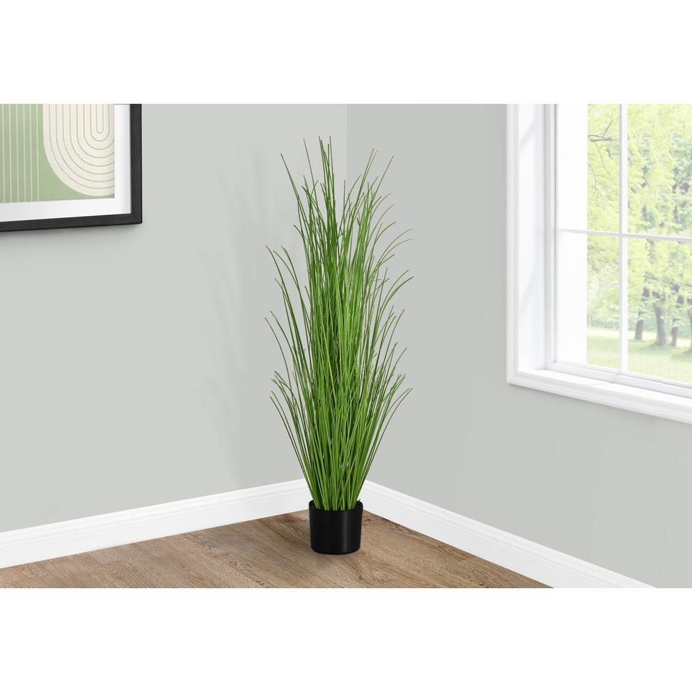 Artificial Plant, 47 Tall, Grass Tree, Indoor, Faux, Fake, Floor, Greenery, Pot