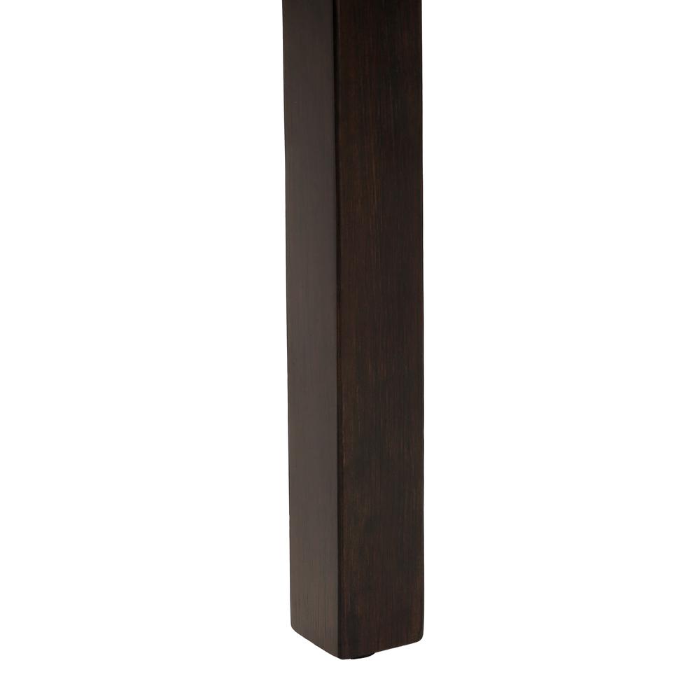Dining Chair, Set Of 2, Side, Upholstered, Kitchen, Dining Room, Brown Leather