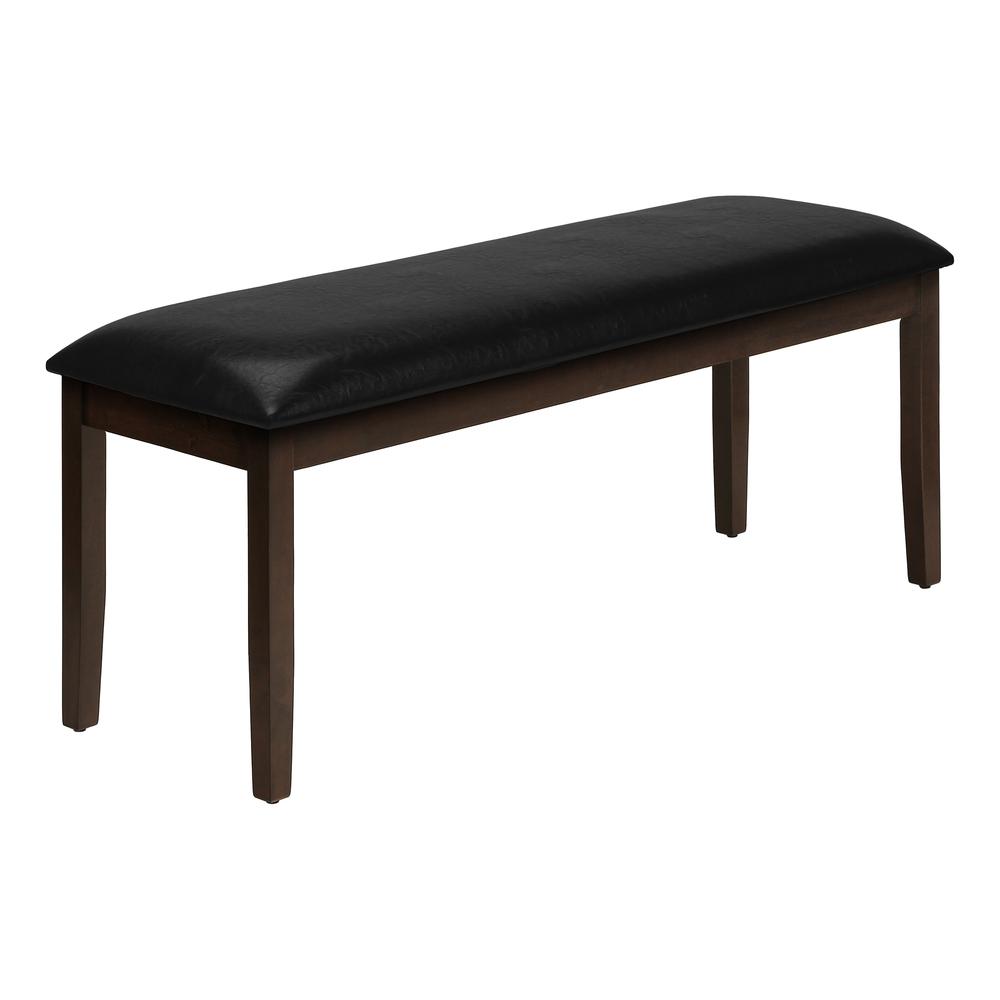 Bench, 48 Rectangular, Dining Room, Hallway, Entryway, Upholstered, Wood