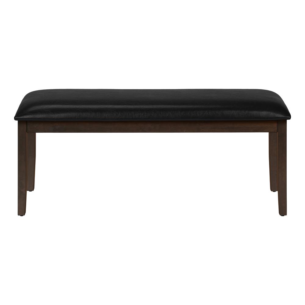 Bench, 48 Rectangular, Dining Room, Hallway, Entryway, Upholstered, Wood