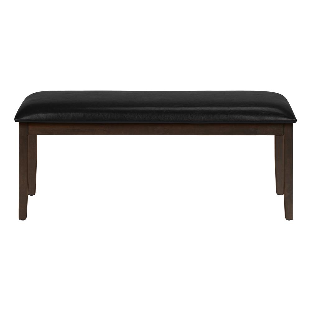 Bench, 48 Rectangular, Dining Room, Hallway, Entryway, Upholstered, Wood