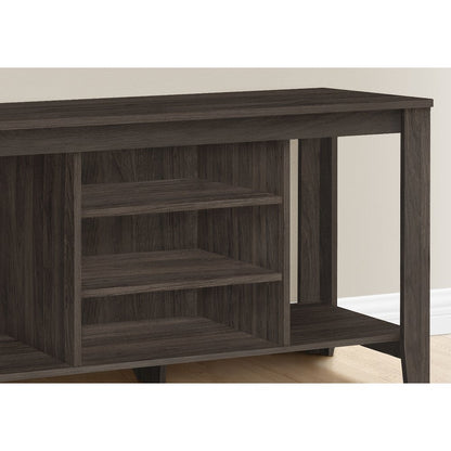 Tv Stand, 48 Inch, Console, Media Entertainment Center, Storage Shelves