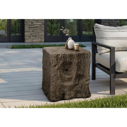 Accent Table, 25H, End, Nightstand, Side Table, Square, Walnut, Contemporary