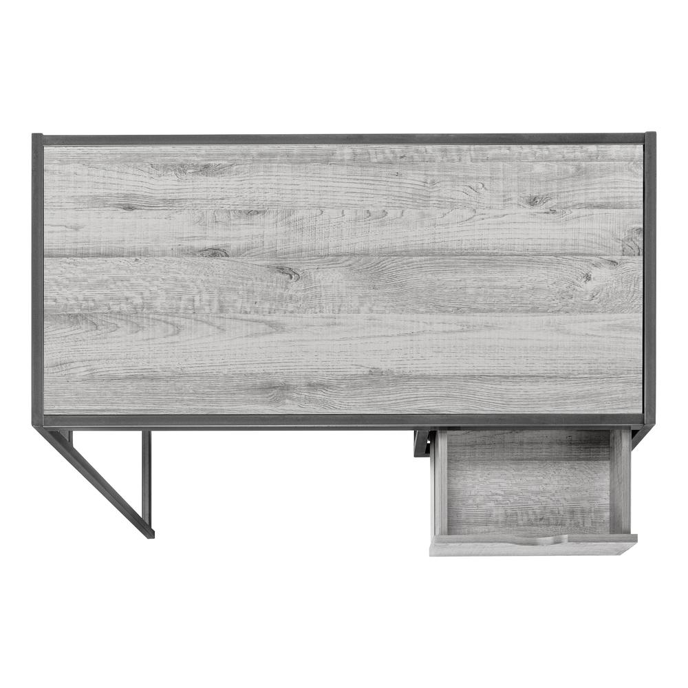 Computer Desk, Home Office, Laptop, Storage Drawer, 42L, Work