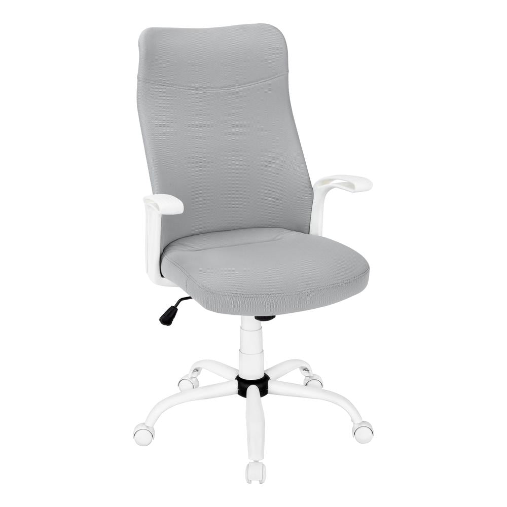 Office Chair, Adjustable Height, Swivel, Ergonomic, Armrests, Computer Desk