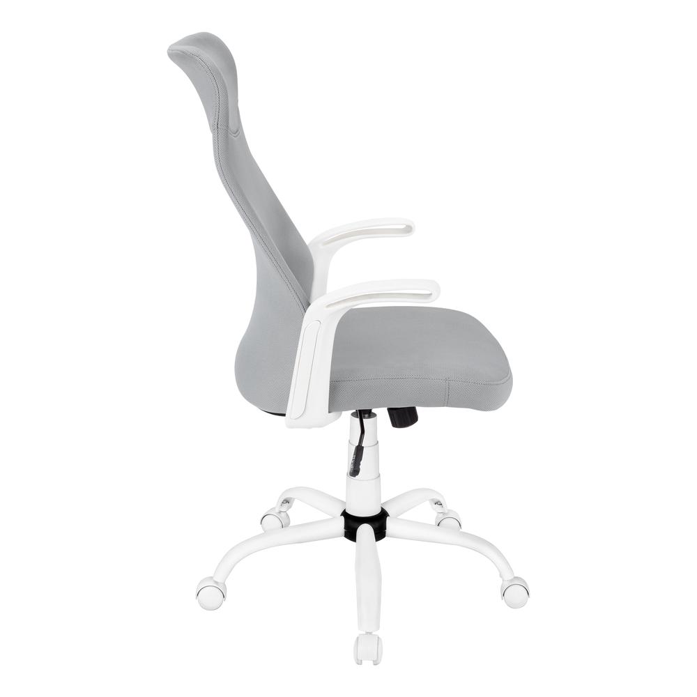 Office Chair, Adjustable Height, Swivel, Ergonomic, Armrests, Computer Desk