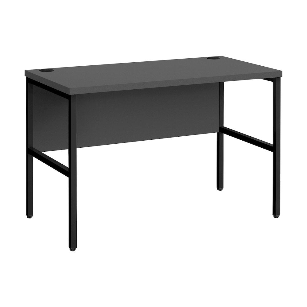 Contemporary Computer Desk in Grey,Black color