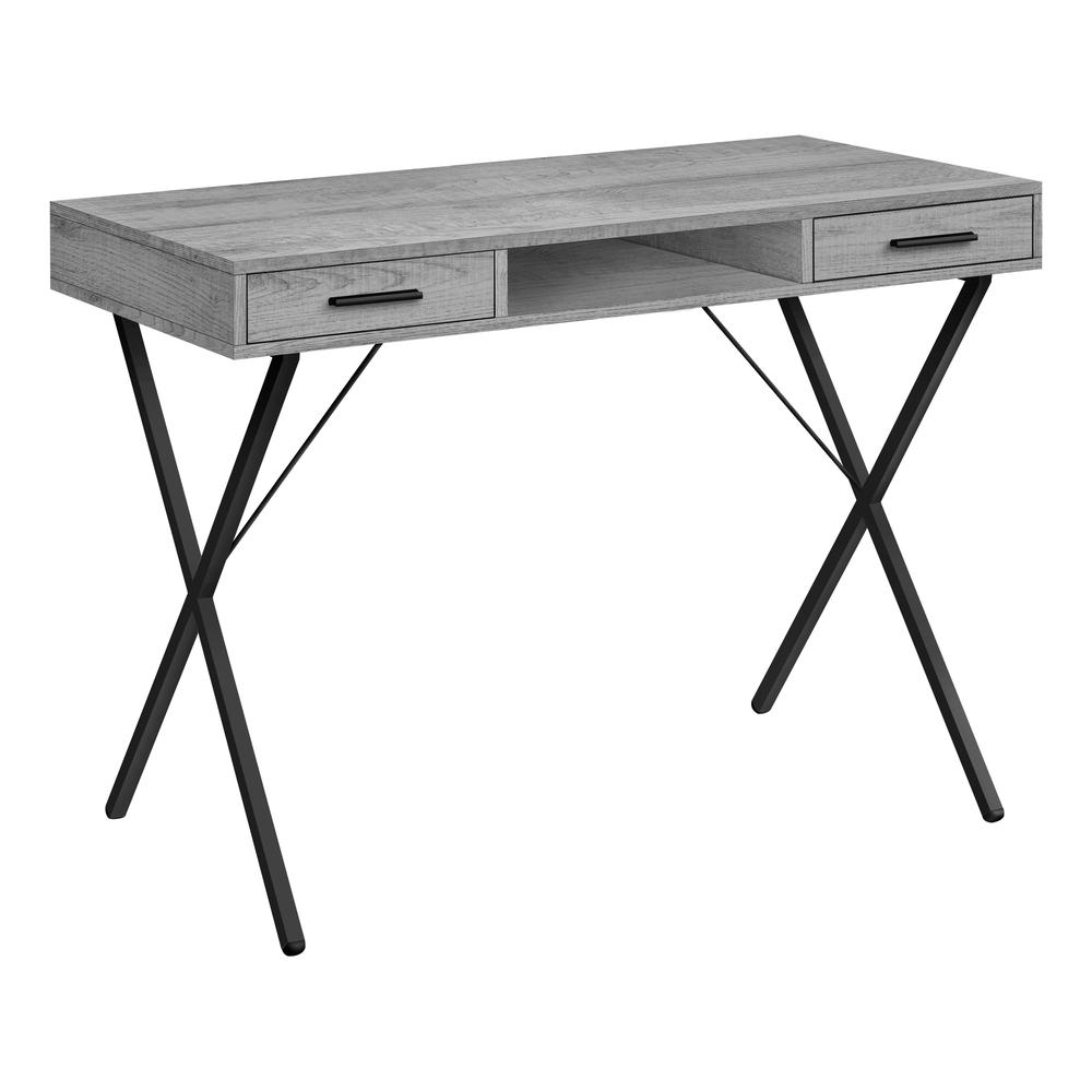 Computer Desk, Home Office, Laptop, Left, Right Set-up, Storage Drawers, 42L