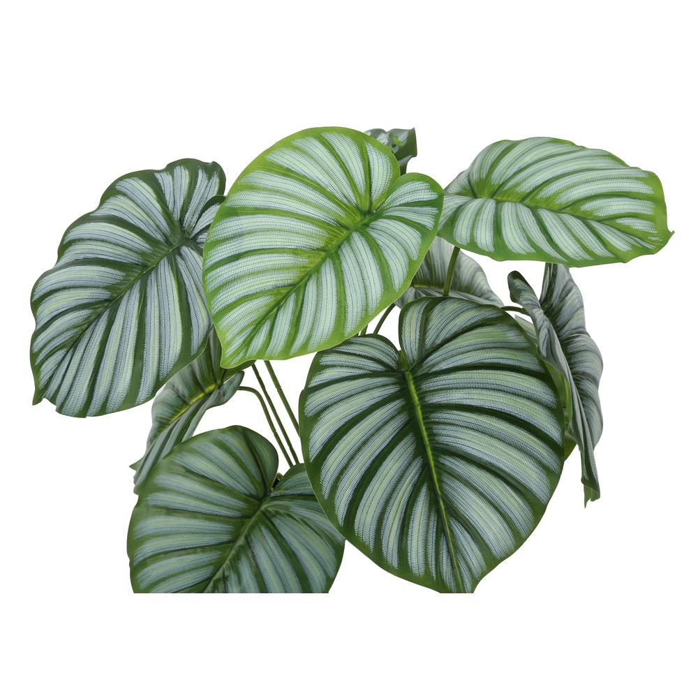 Artificial Plant, 24 Tall, Calathea, Indoor, Faux, Fake, Table, Greenery