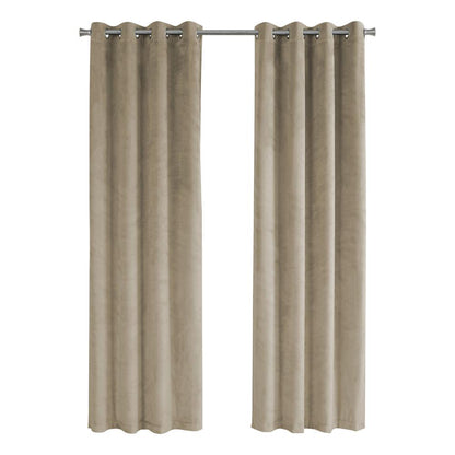 Curtain Panel, 2pcs Set, 54W X 95L, Room Darkening, Grommet, Living Room