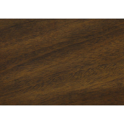 Accent Table, Square, Lamp, Brown Veneer, Transitional