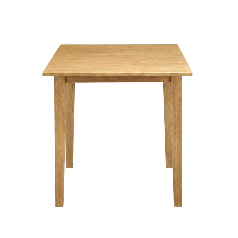 Wood Drop-Leaf Dining Table & Chairs 3-Piece Dining Set, Oak