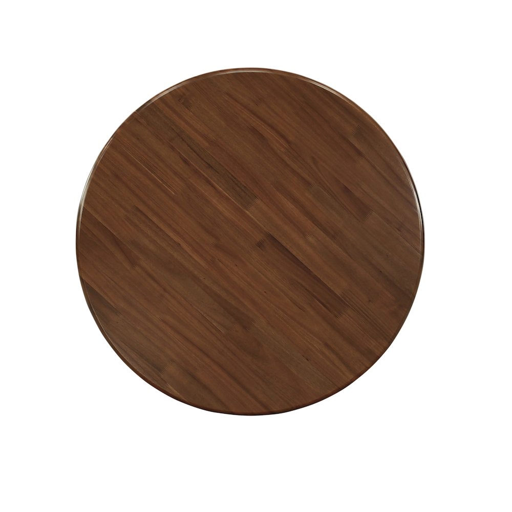 5 Piece Dinette Set Consists of a Round Dining Table with Pedestal