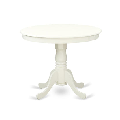 Dining Room Set Linen White, ANBA3-LWH-01