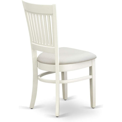 5 Piece Dining Table Set for 4 with White Kitchen Table and Chairs
