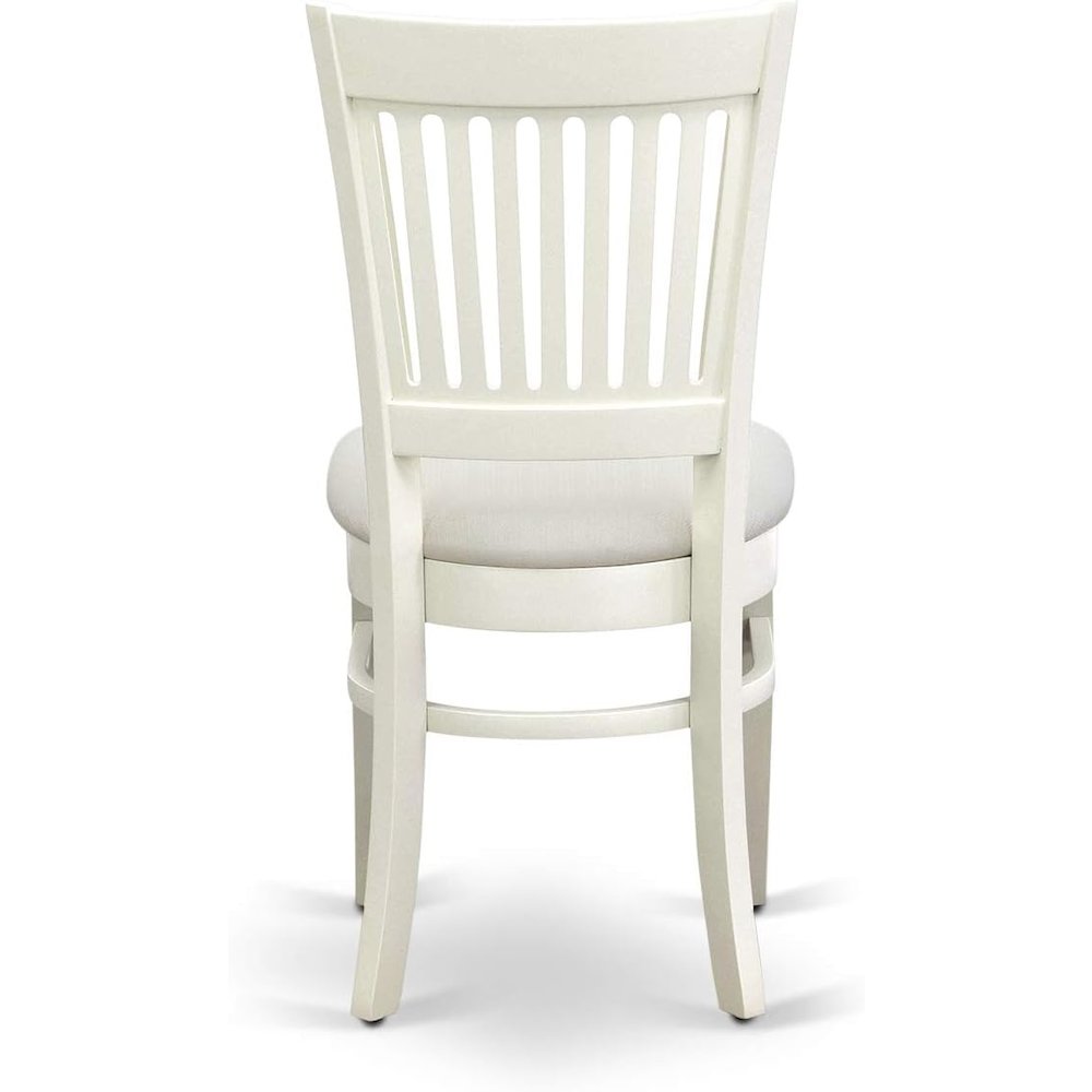 5 Piece Dining Table Set for 4 with White Kitchen Table and Chairs