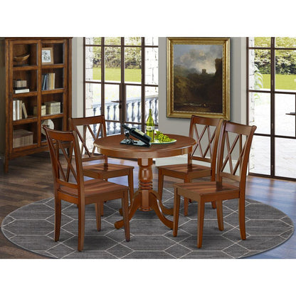 Dining Room Set Mahogany, ANCL5-MAH-W