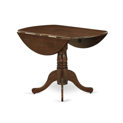 3 Piece Mid Century Modern Dining Set contain A Wood Table