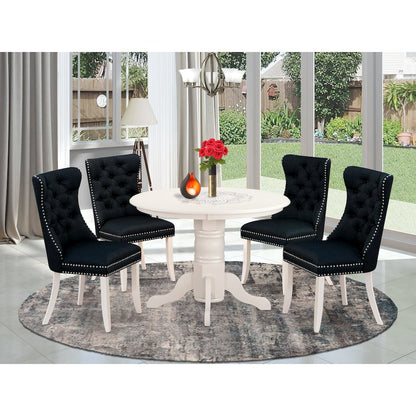 5 Piece Modern Dining Table Set