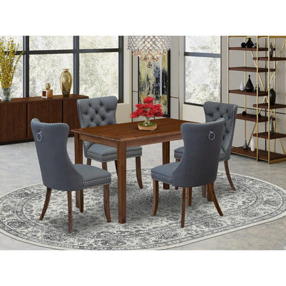 5 Piece Dinette Set Consists of a Rectangle Dining Room Table