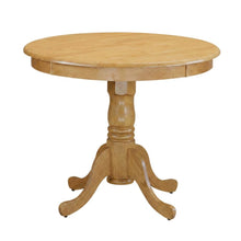 Solid Wood Round Small Kitchen Table & Chairs 3-Piece Dining Set