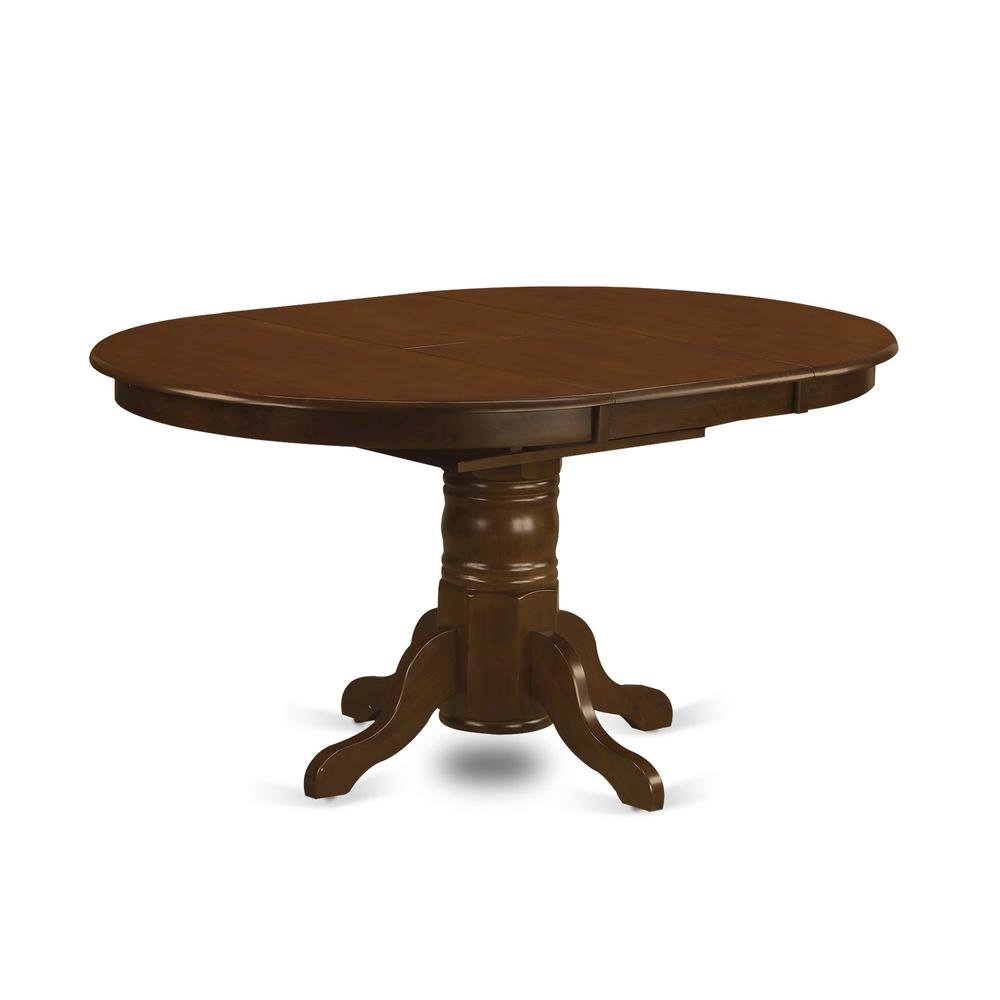 Solid Wood Dining Table Set for 6 with Chairs, 7 Pcs Kitchen Ensemble