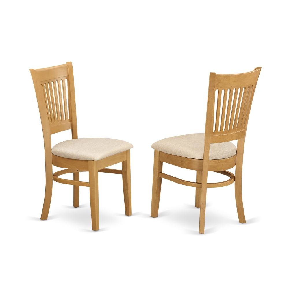 5 Piece Solid Wood Kitchen Table Set with Dining Chairs for Four