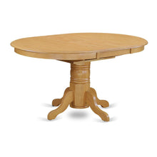 Elegant Oval Dining Table Set – 6 Chair Dining Room Table with Leaf