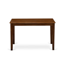 Walnut Rectangular Wood Dining Table, Modern 4-Leg Design, Kitchen Furniture