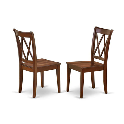 Dining Room Set Mahogany, ANCL5-MAH-W