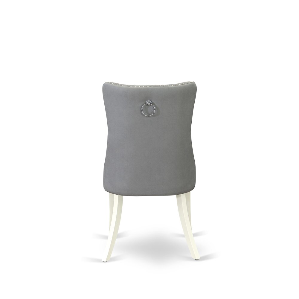5 Piece Kitchen Set Consists of a Round Dining Table with Dropleaf & Shelves