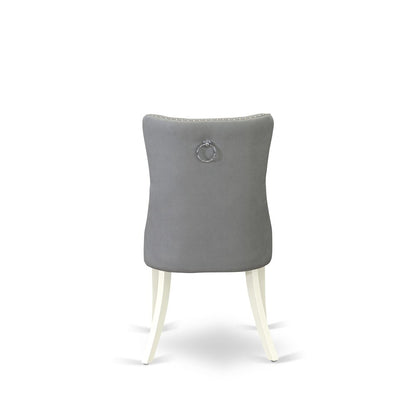 5 Piece Kitchen Set Consists of a Round Dining Table with Dropleaf & Shelves