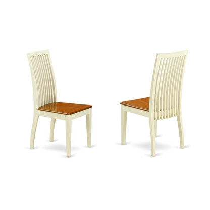 Dining Room Set Buttermilk & Cherry, NDIP3-WHI-W