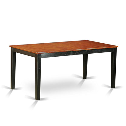 NIAN7-BCH-C 7PC Kitchen Table set-Dining Table and 6 Dining Chairs