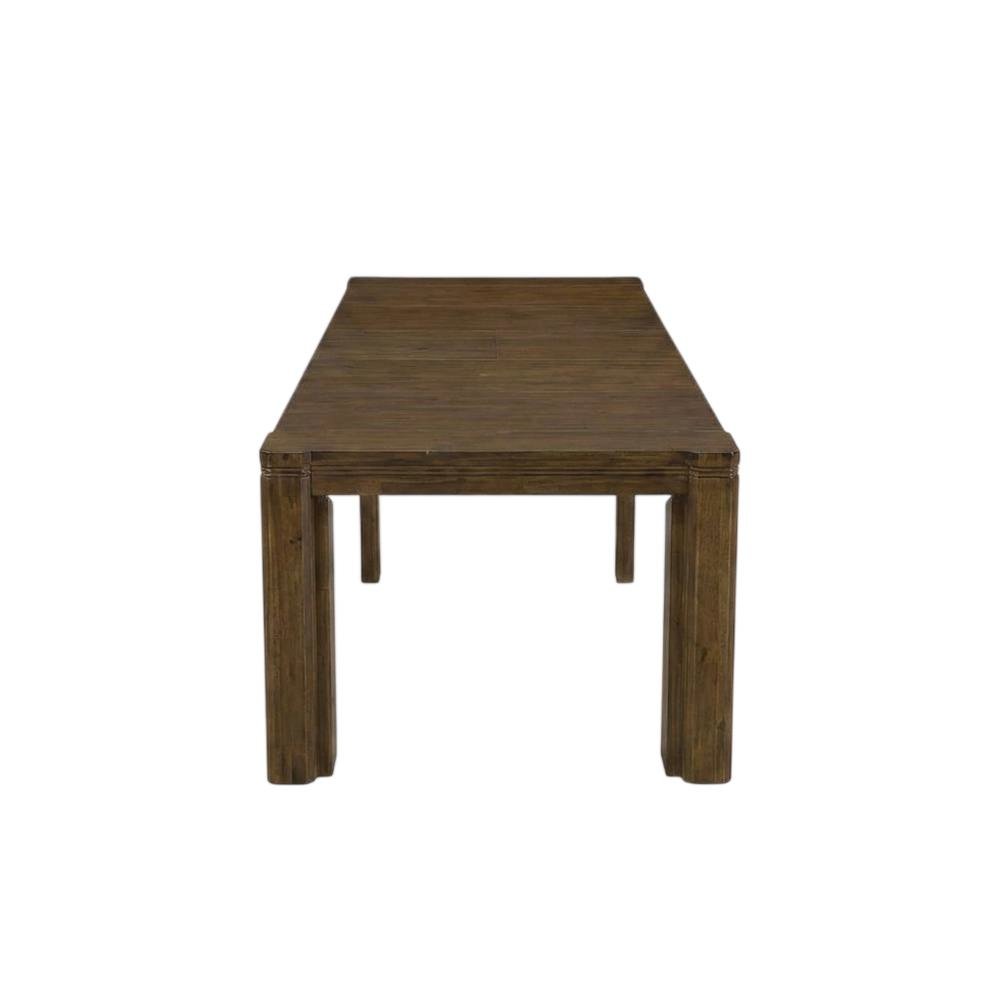 Solid Wood Extendable Dining 10-Piece, Chairs, Bench & Coffee, Antique Walnut
