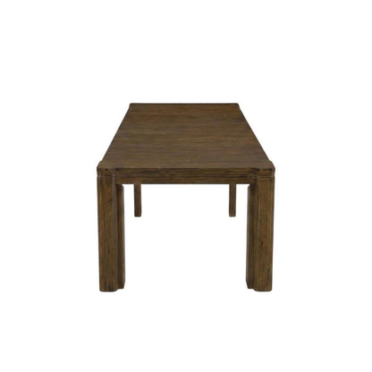 Solid Wood Extendable Dining 10-Piece, Chairs, Bench & Coffee, Antique Walnut